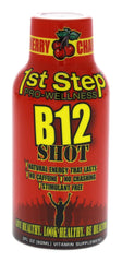 1st Step for Energy B-12 Boost Cherry Charge cherry-flavor; enjoyable daily ritual.