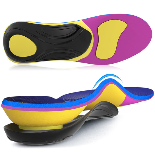 Fit Geno arch support insoles deliver heavy-duty comfort for high arches during long shifts