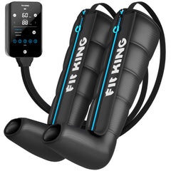 FIT KING cordless recovery system – full-leg-sleeves deliver full-leg massage for faster recovery.