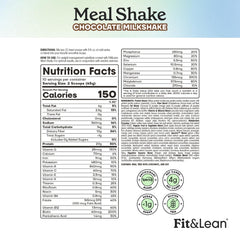 Fit & Lean Meal Shake with 20g protein supports lean muscle