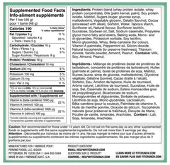 Fit Crunch 6-layer baked bar texture close-up emphasizes premium layering and chewy cake core.