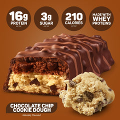 Cross-section of FITCRUNCH bar showing six distinct layers