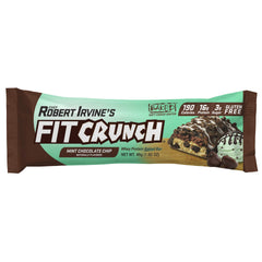 Fit Crunch Mint Chocolate Chip packaging photo highlights portability for on-the-go protein.