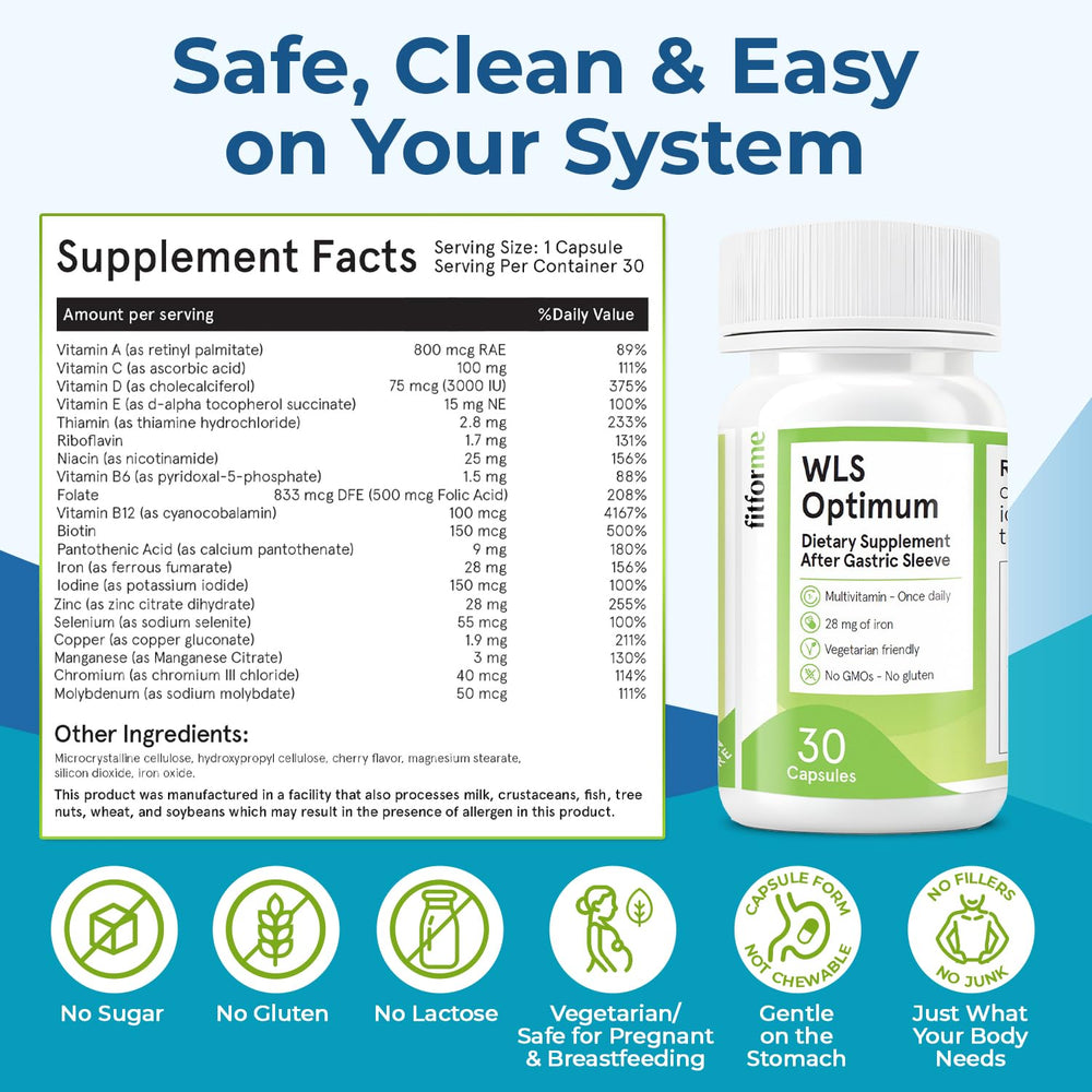 FitForMe daily one-a-day capsule; simple daily routine.