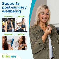 FitForMe fast-dissolving formulation; faster release for absorption.