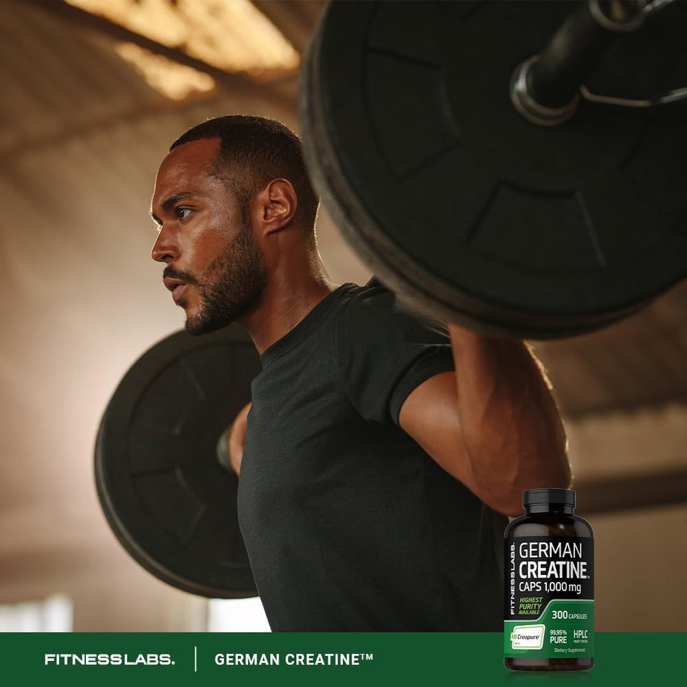 Fitness Labs Creatine Monohydrate Capsules ready to take on the go