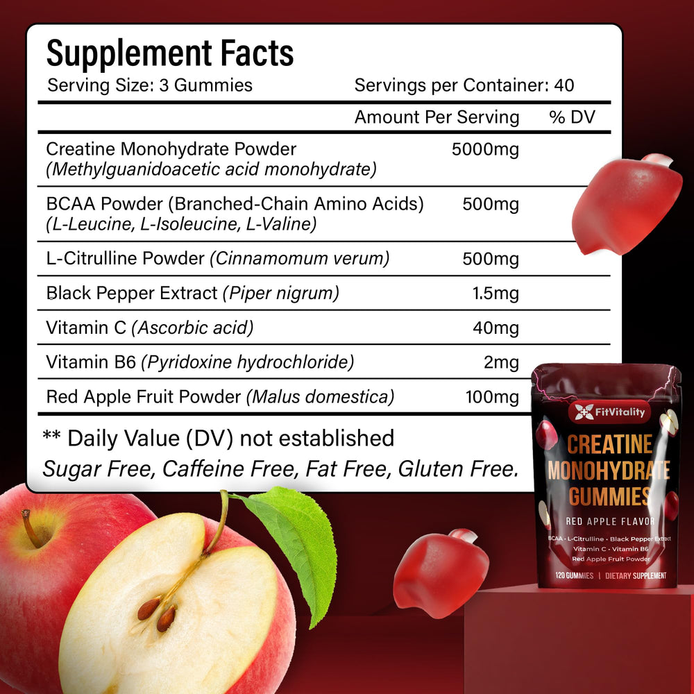 FitVitality gummy close-up texture highlighting chewable form and flavor