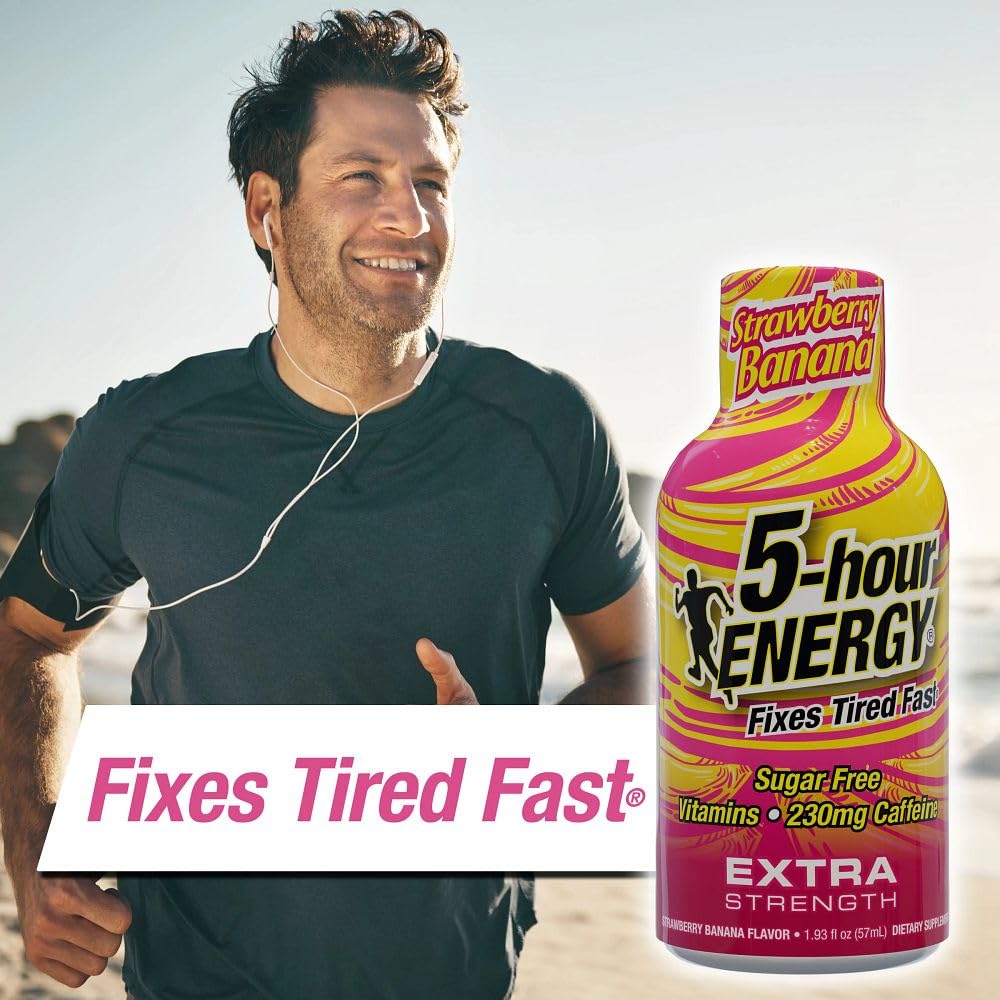 5-hour ENERGY extra strength with B-vitamins and amino acids close-up