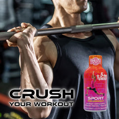 Five-Hour Energy pack of 24-count emphasizes on-the-go convenience.
