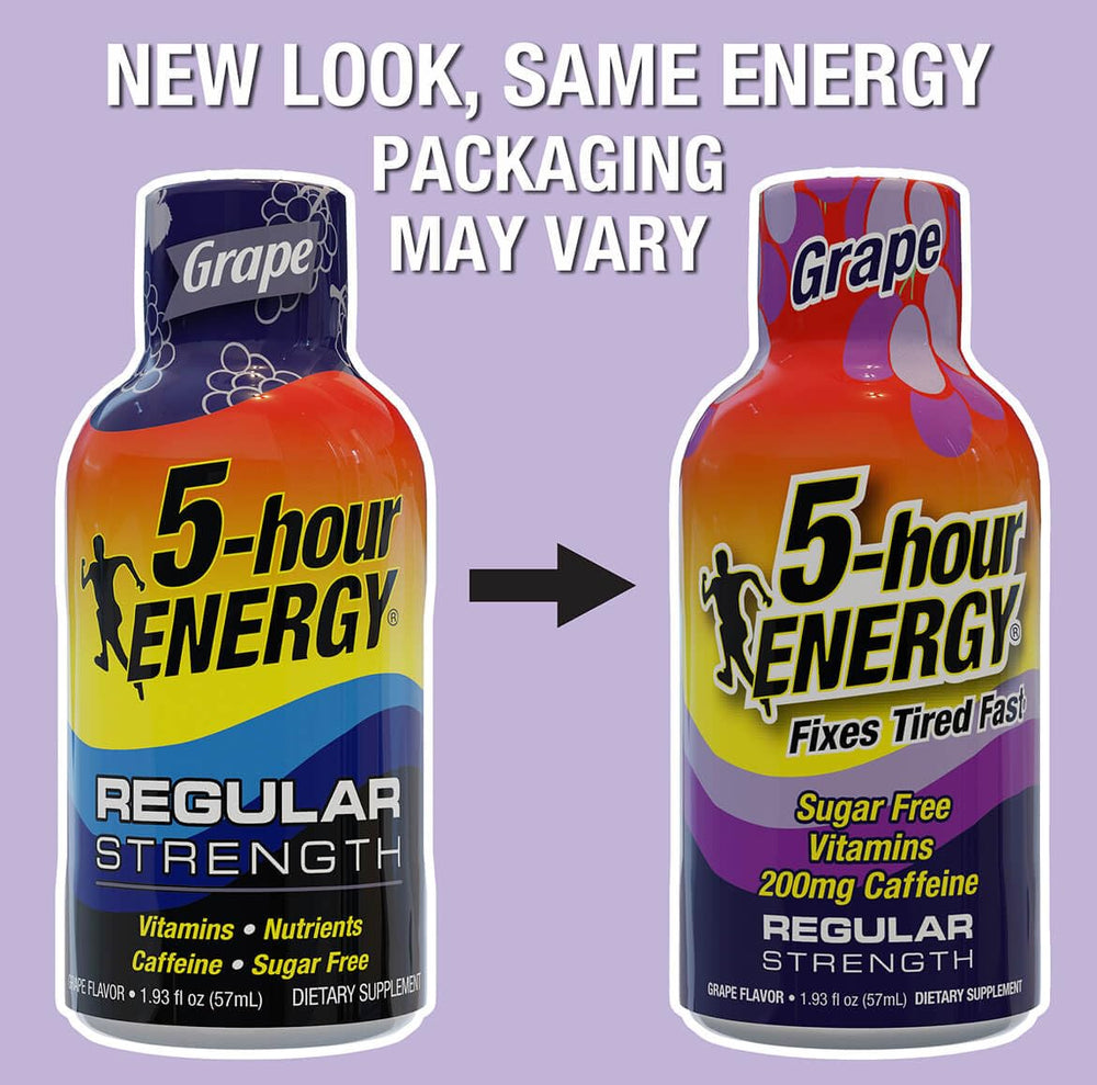 Five-hour ENERGY zero sugar and zero calories for guilt-free energy