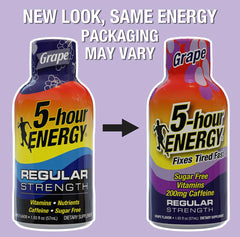 Five-hour ENERGY zero sugar and zero calories for guilt-free energy