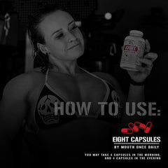 Serving scoop shot suggests simple daily intake for ongoing training sessions.