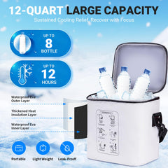 Fiveoffo 500ml ice bottles provide a long lasting cold supply for therapy.