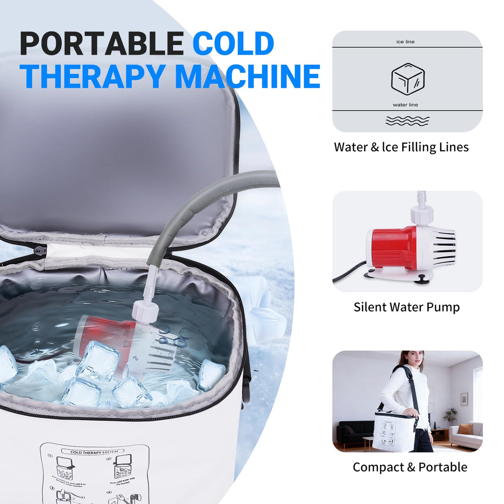 Fiveoffo insulated bucket design minimizes interruptions during cold compression.