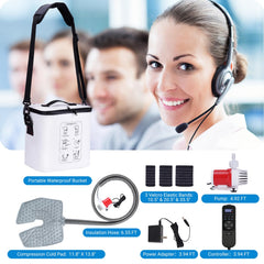 Fiveoffo portable recovery system suitable for home, clinic, or travel use.