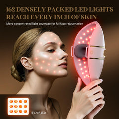 F FIWENE FSA LED mask infrared waves reach deeper skin layers