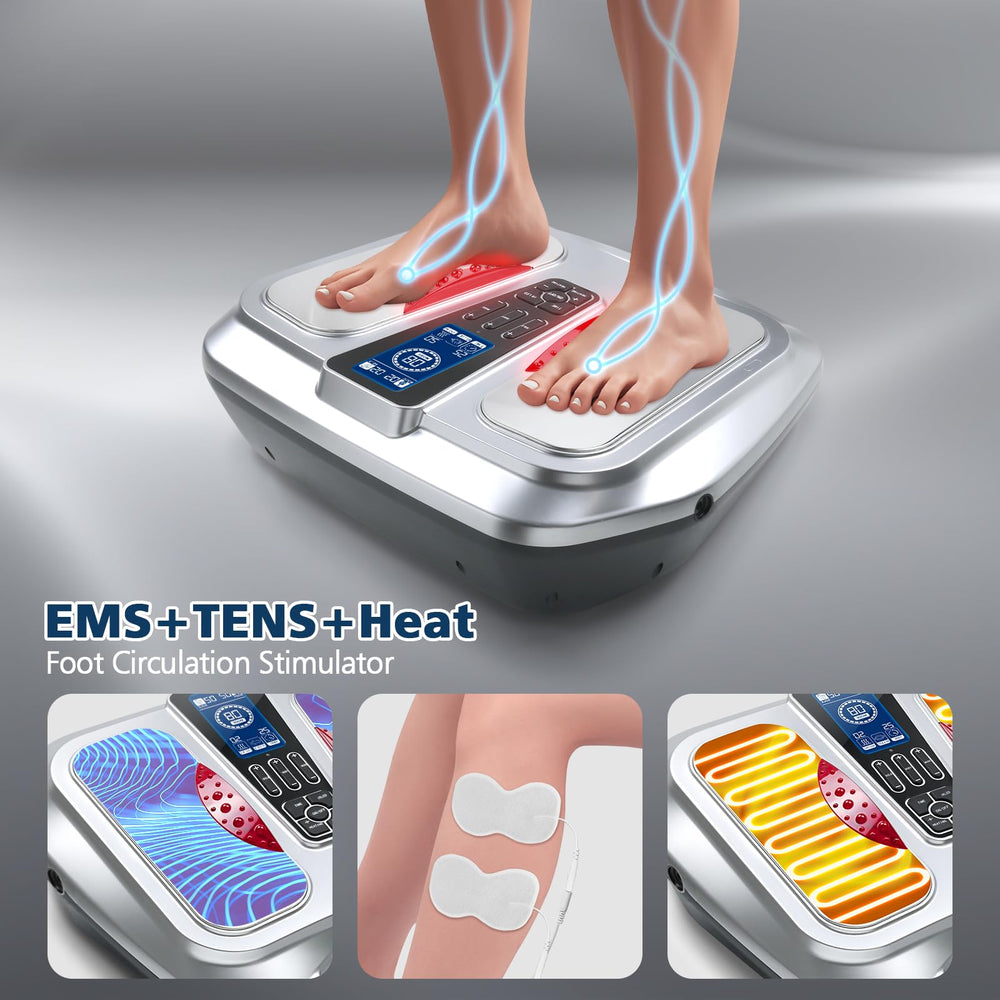 Fiwene remote control showing customizable massage settings for comfort.