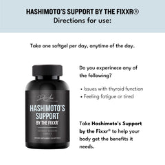 Fixxr Hashimoto's Support dose cap demonstrates simple daily use.