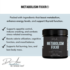 Fixxr metabolism label scan emphasizing ingredients and non-GMO quality