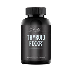 Fixxr Thyroid Support bottle front with 60 capsules for daily wellness.