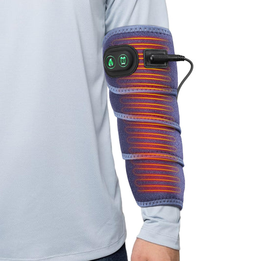 FlareMore elbow heat wrap targets elbow warmth for comfort