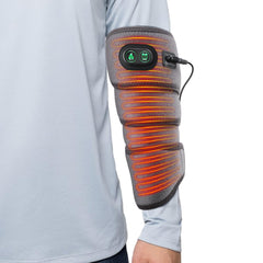 FlareMore elbow heated pad wrap providing targeted warmth for elbow sessions