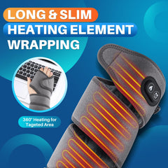 FlareMore knee heated pad wrap delivering focused heat for knee support