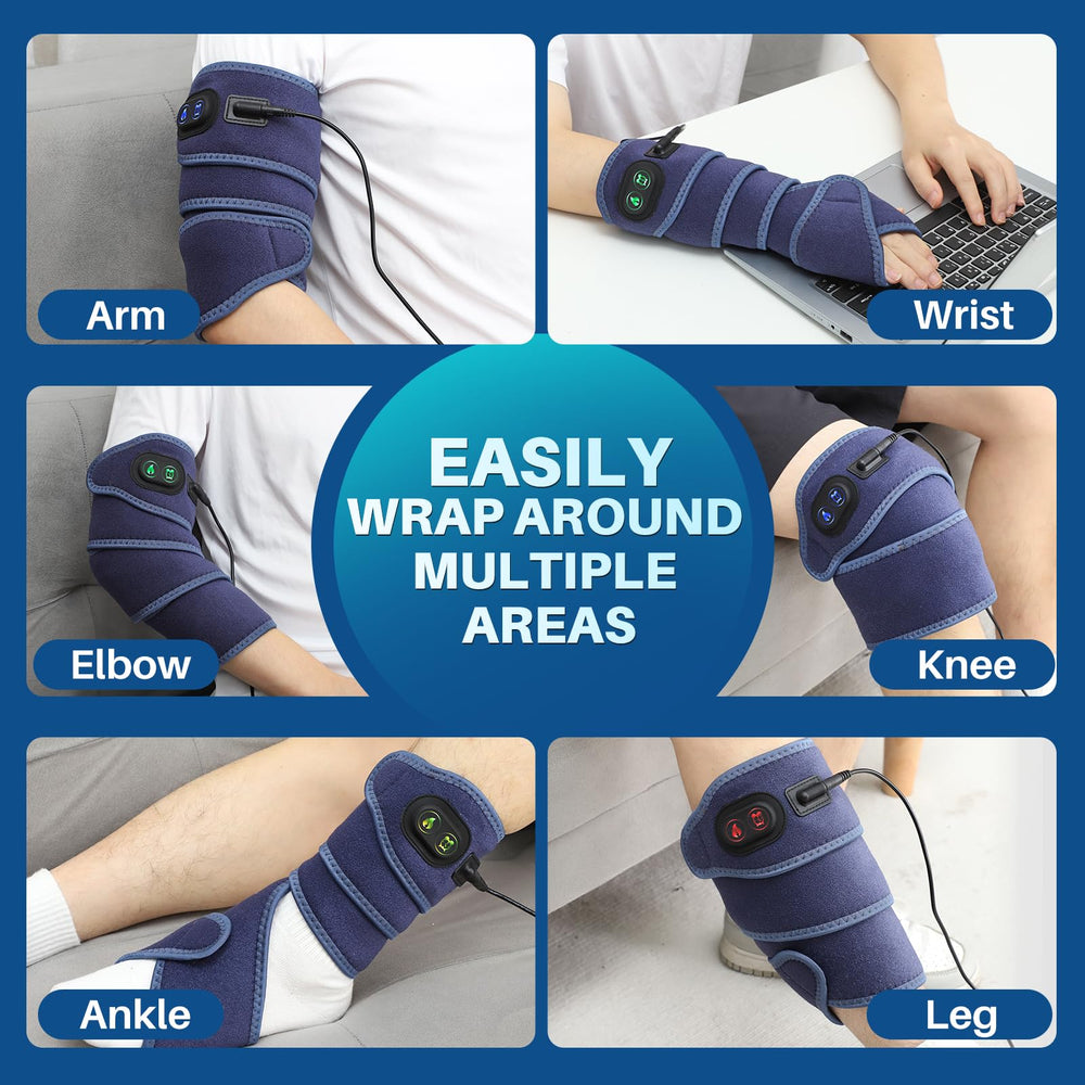 FlareMore leg heat pad delivers flexible, secure warmth