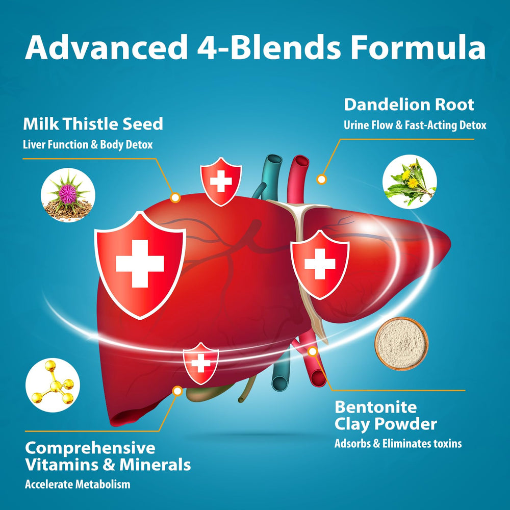 Close-up of Flarovexarith chewable tablets promoting detox support