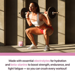 Flat Tummy Pre Workout Watermelon flavor close-up highlighting refreshing taste.