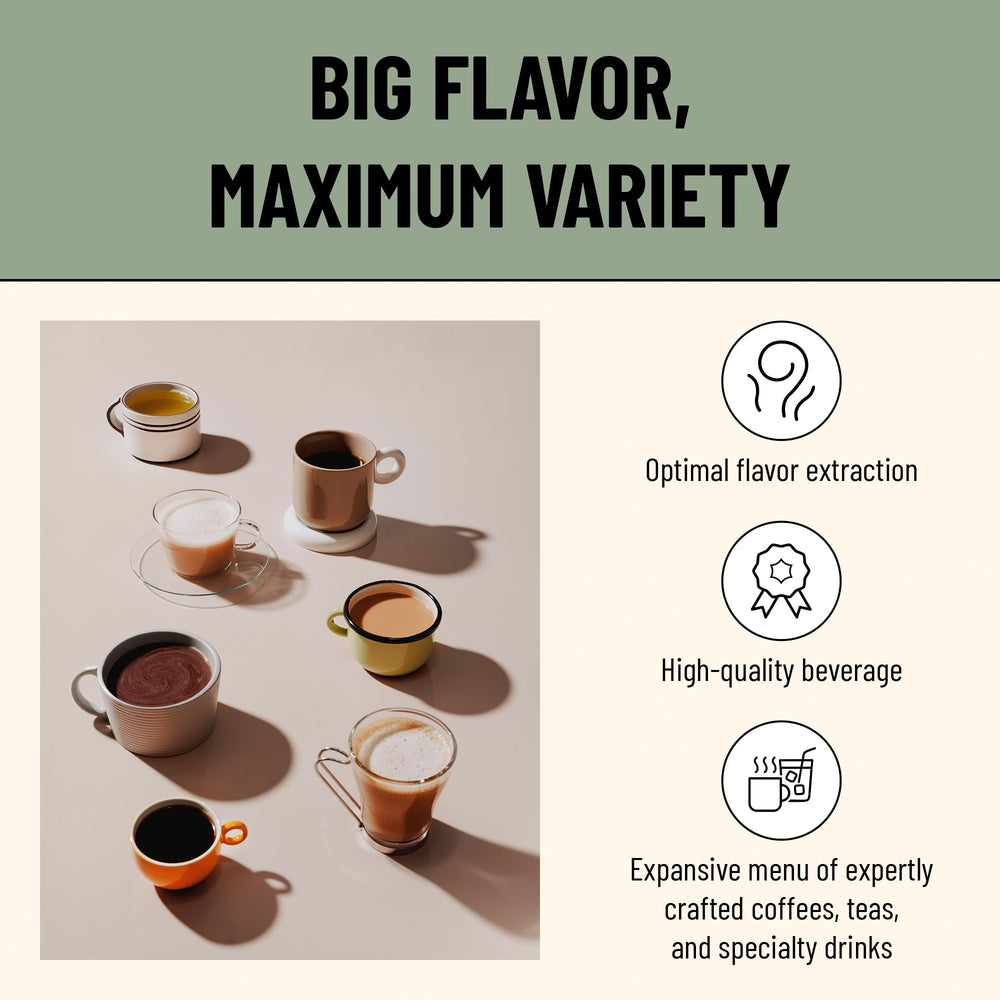 Flavia green tea with jasmine ingredients label highlighting caffeine and flavors