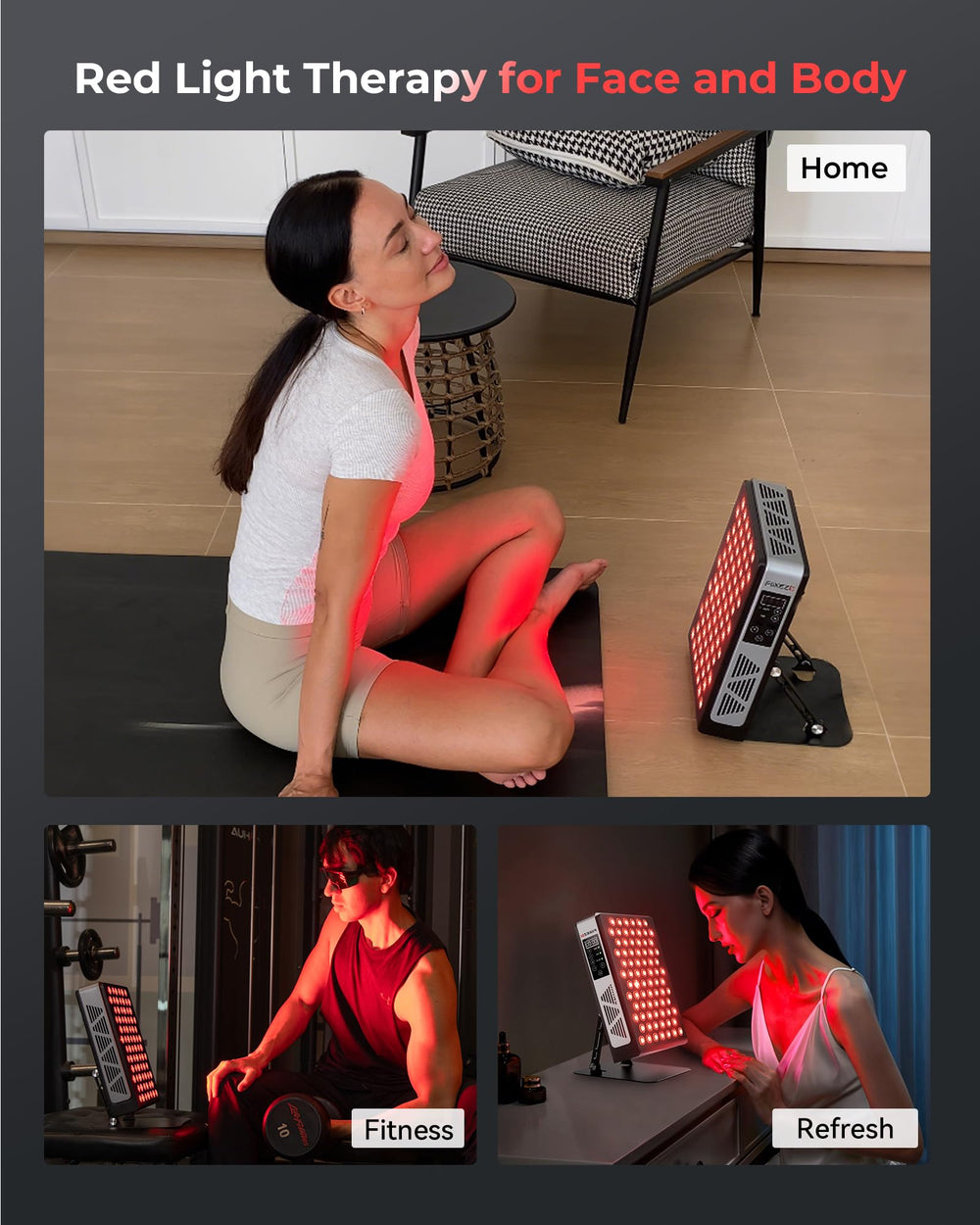Home use setup-friendly, ideal for bedside or desk placement.