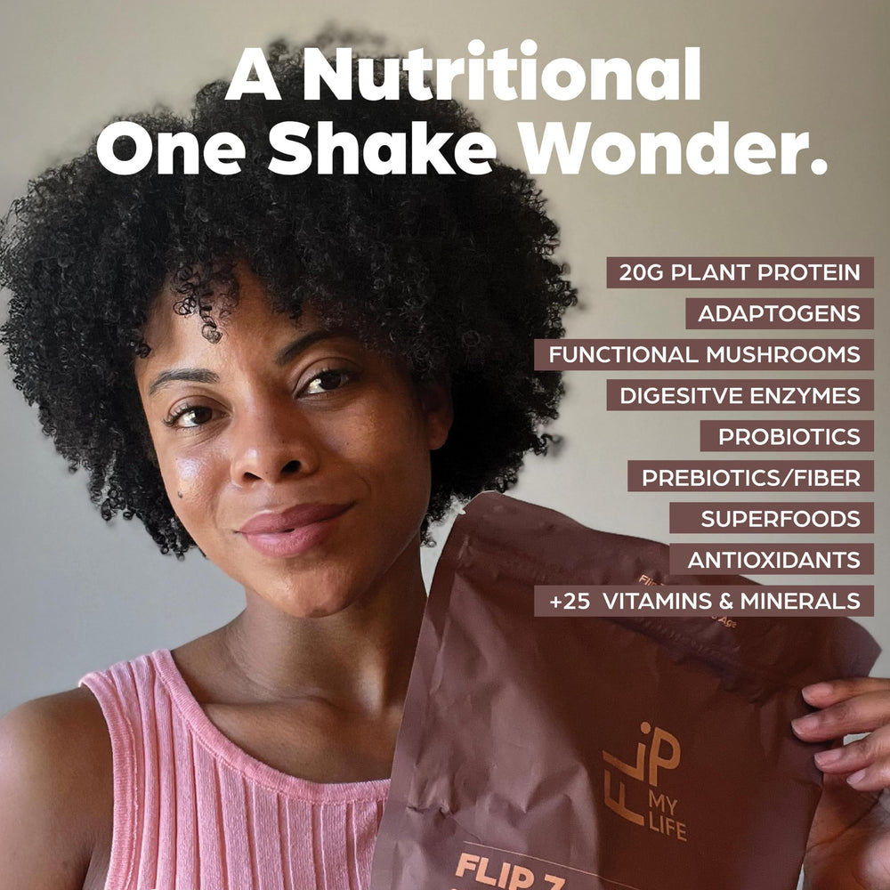Flip My Life Flip 7 ready-to-mix shake for on-the-go use