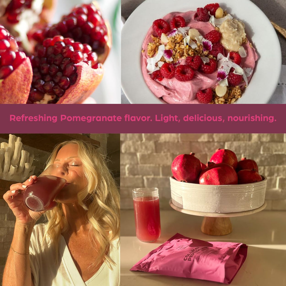 Flip My Life ingredients panel showcases zinc biotin hyaluronic acid for beauty support.