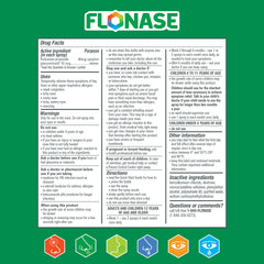 Flonase 4+ years compatibility image showing family-friendly use