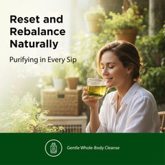 Close-up of Flora Flor-Essence ingredients and eight herbs