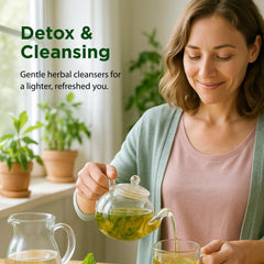 Flora FlorEssence tea brew steam rising from a mug for a comforting ritual.