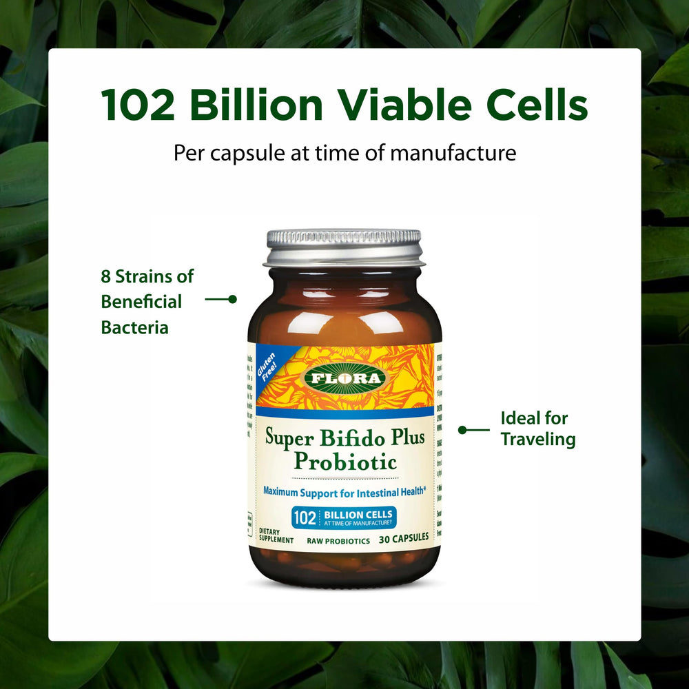 Travel-pack presentation emphasizes on-the-go probiotic convenience.