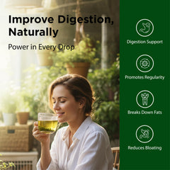 Flora Swedish Bitters angelica root close-up highlighting traditional digestive botanicals.