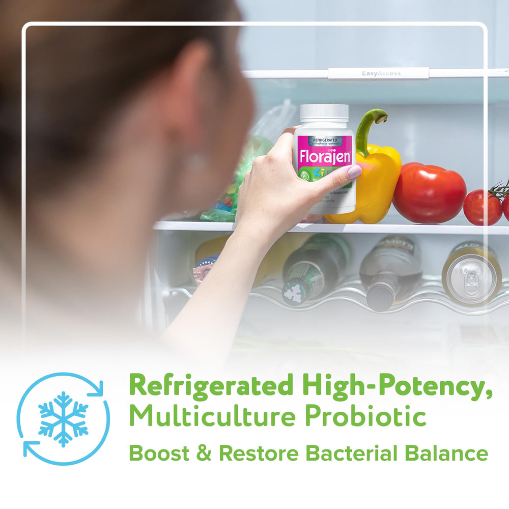 Florajen Kids allergen-free probiotic formula safe for children