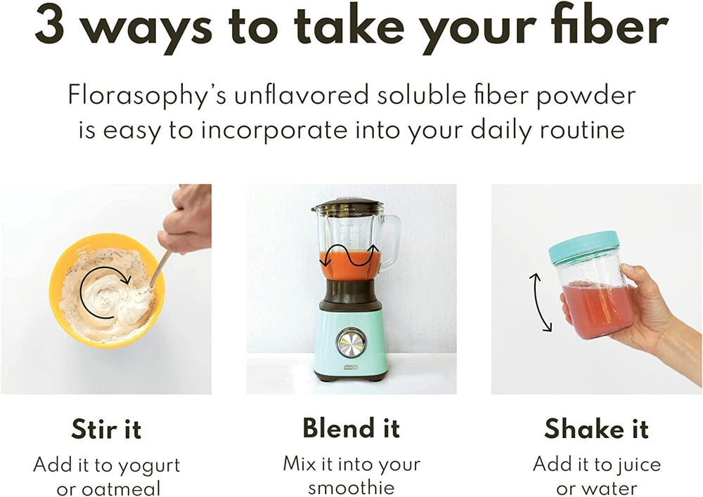 Florasophy Firm Up gluten-free badge signals dietary compatibility