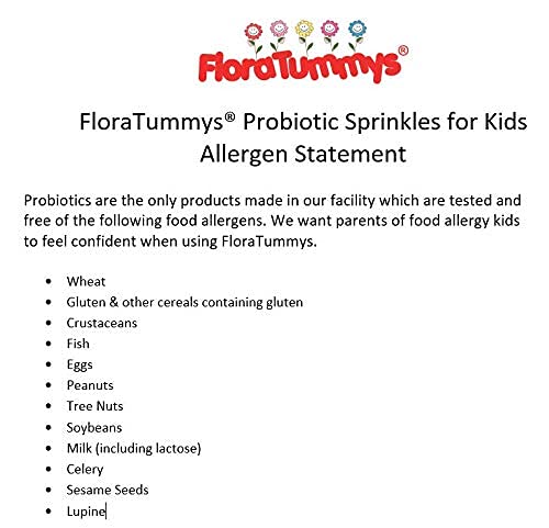 FloraTummys is a non-dairy, gluten-free, vegan option for kids.