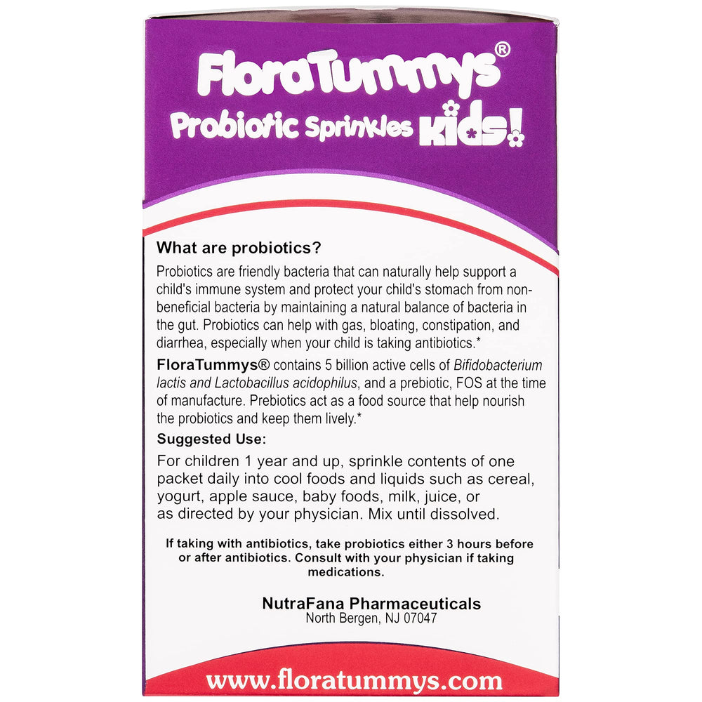 FloraTummys sprinkles are proudly USA-made and kid-friendly.