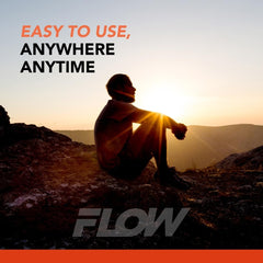 Flow Pouches mushroom nootropic citrus travel-pack ready for on-the-go