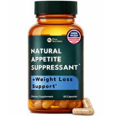 FLOWNUTRITION appetite suppressant bottle demonstrates non-stimulant satiety support