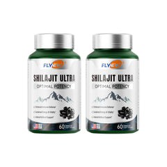 Flynew Shilajit 2-pack front view signaling daily energy support for adults