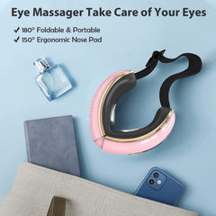 fmlave Eye Massager rechargeable battery for wireless use