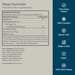 FOCL Sleep Gummies dispensing a gummy into hand emphasizes portion control and ease.