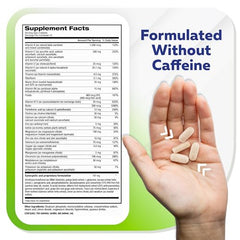 Focus Factor capsules pouring into hand showing easy daily use.