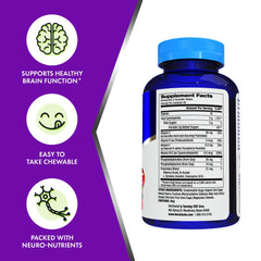 Focus Factor Kids gluten-free and dairy-free formula on packaging.